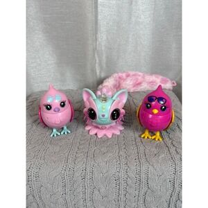 Little Live Pets Chicks Rainbow Wings Interactive Electronic Toys 3 Pack